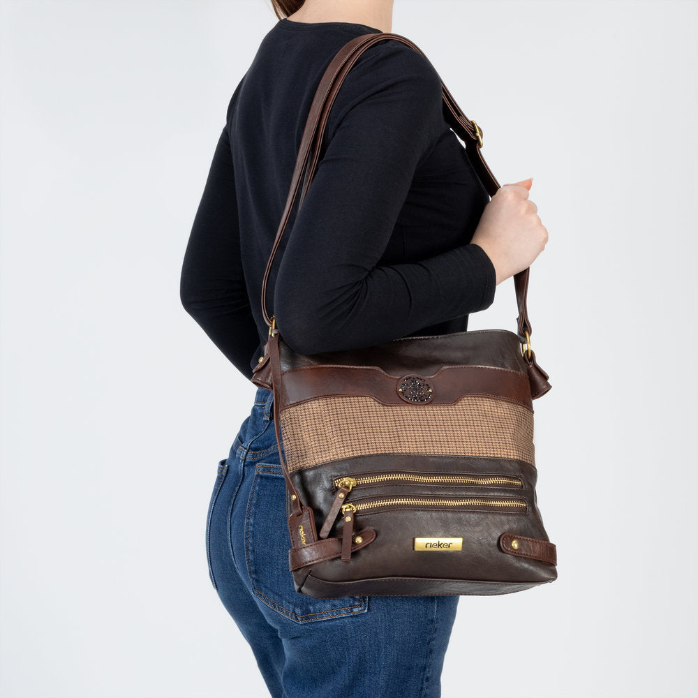Rieker H1346-25 Brown Mix Handbag