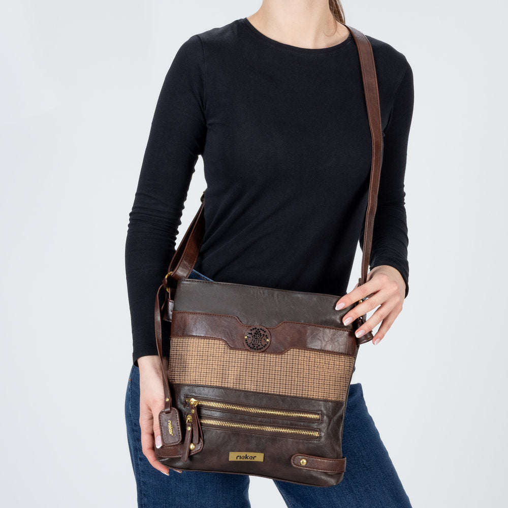Rieker H1346-25 Brown Mix Handbag