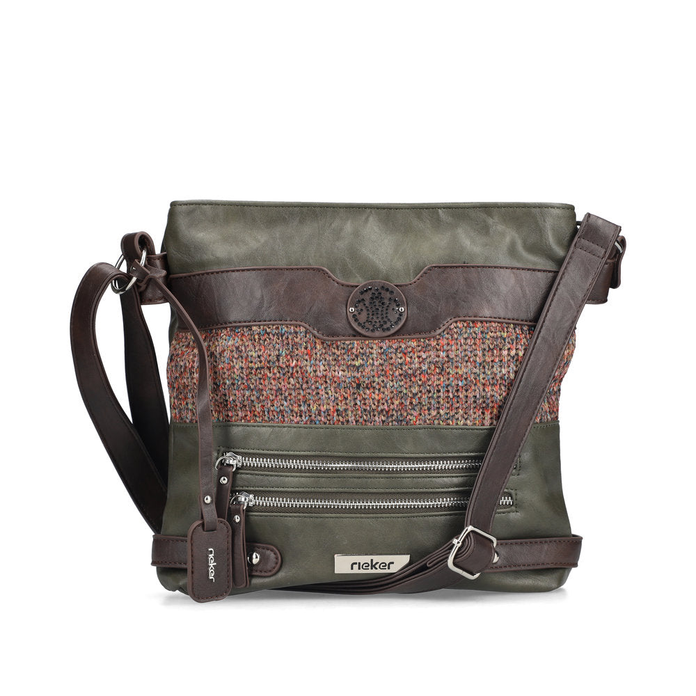 Rieker H1346-35 Green Multi Handbag