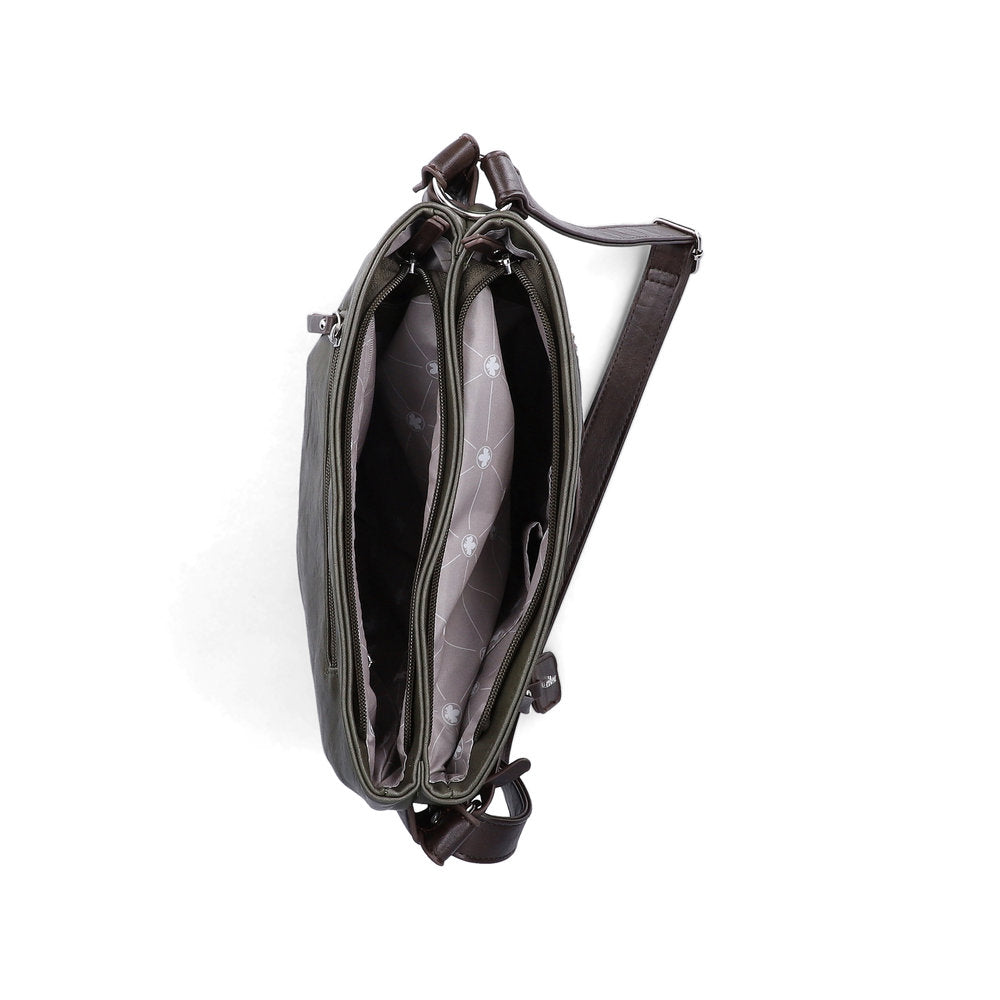 Rieker H1346-35 Green Multi Handbag