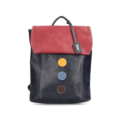 Rieker H1357-14 Navy & Wine Backpack