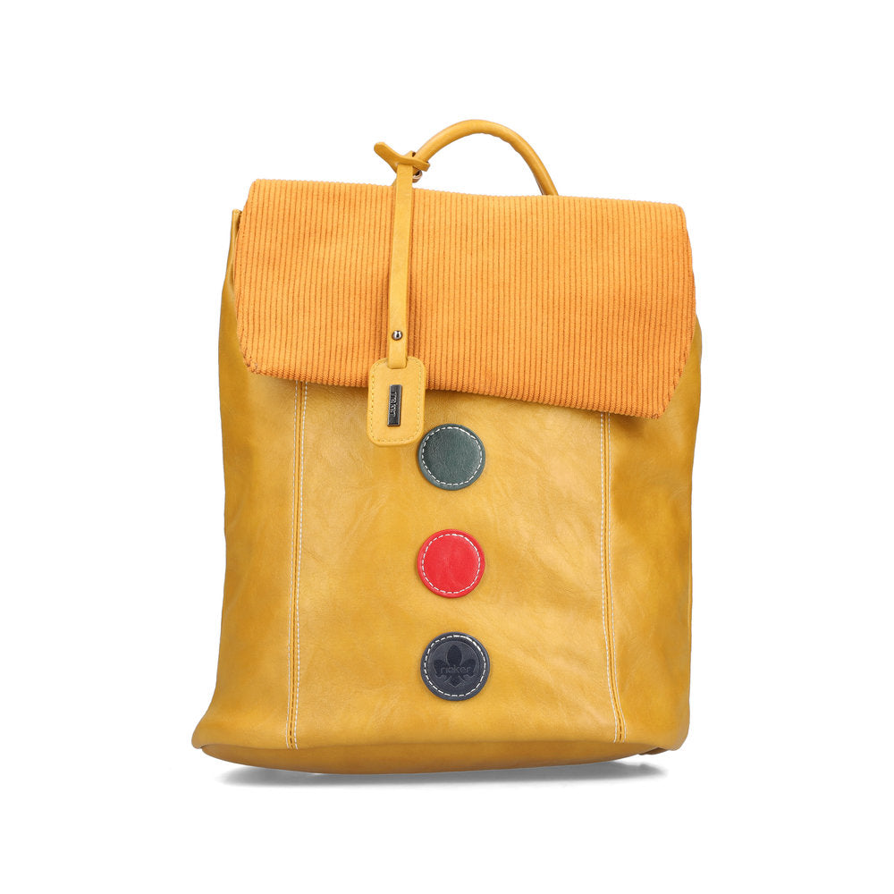 Rieker H1357-69 Ocker Mustard Backpack