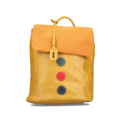 Rieker H1357-69 Ocker Mustard Backpack