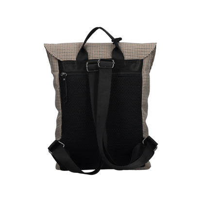 Rieker H1386-97 Beige & Black Print Backpack