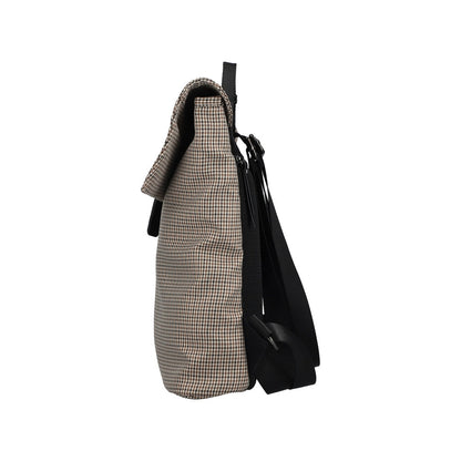 Rieker H1386-97 Beige & Black Print Backpack