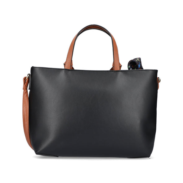 Rieker H1507-01 Black & Tan Handbag