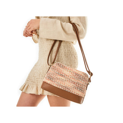 Rieker H1510-92 Tan Multi Handbag