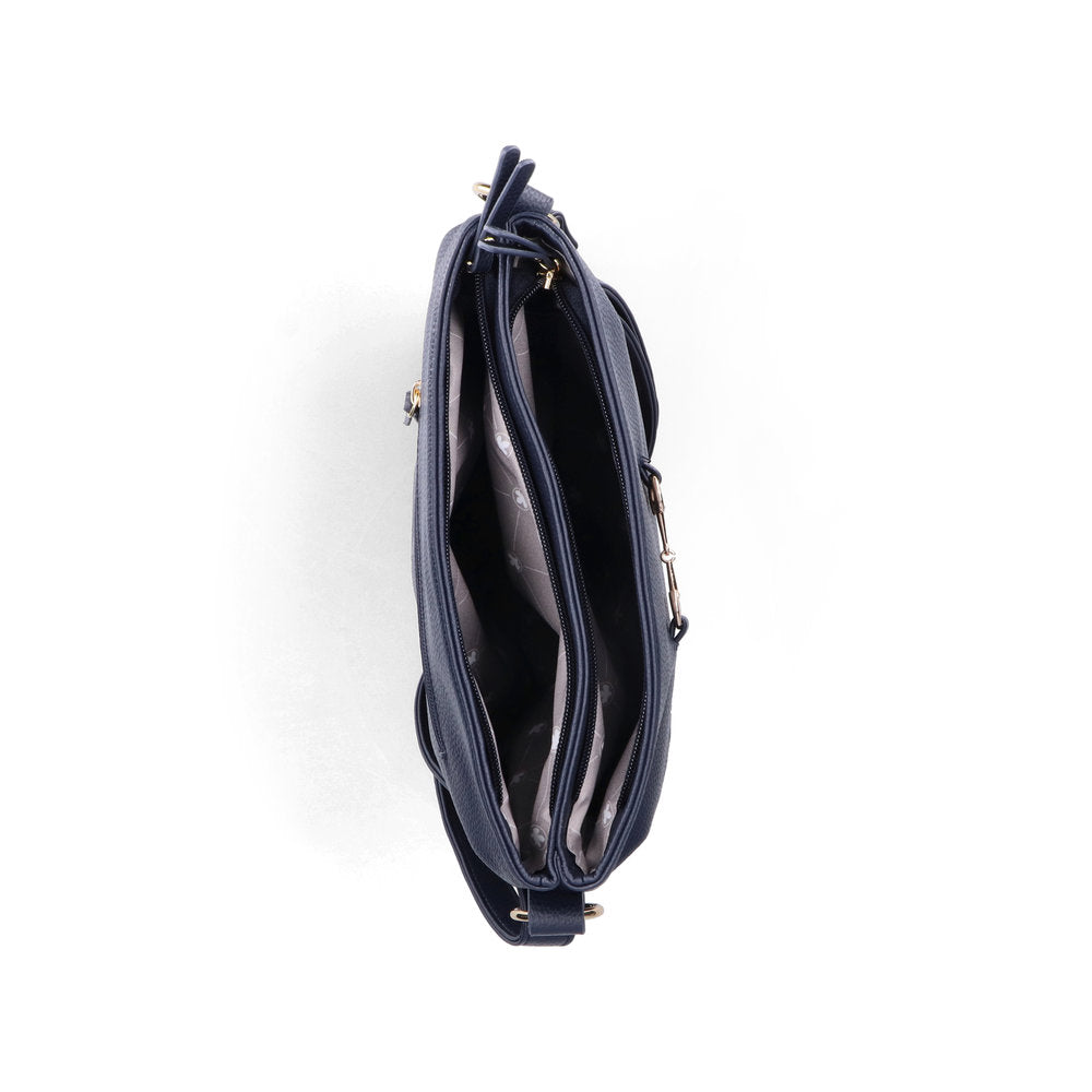 Rieker H1517-15 Navy, White & Red Handbag