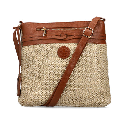 Rieker H1519-64 Beige & Tan Handbag