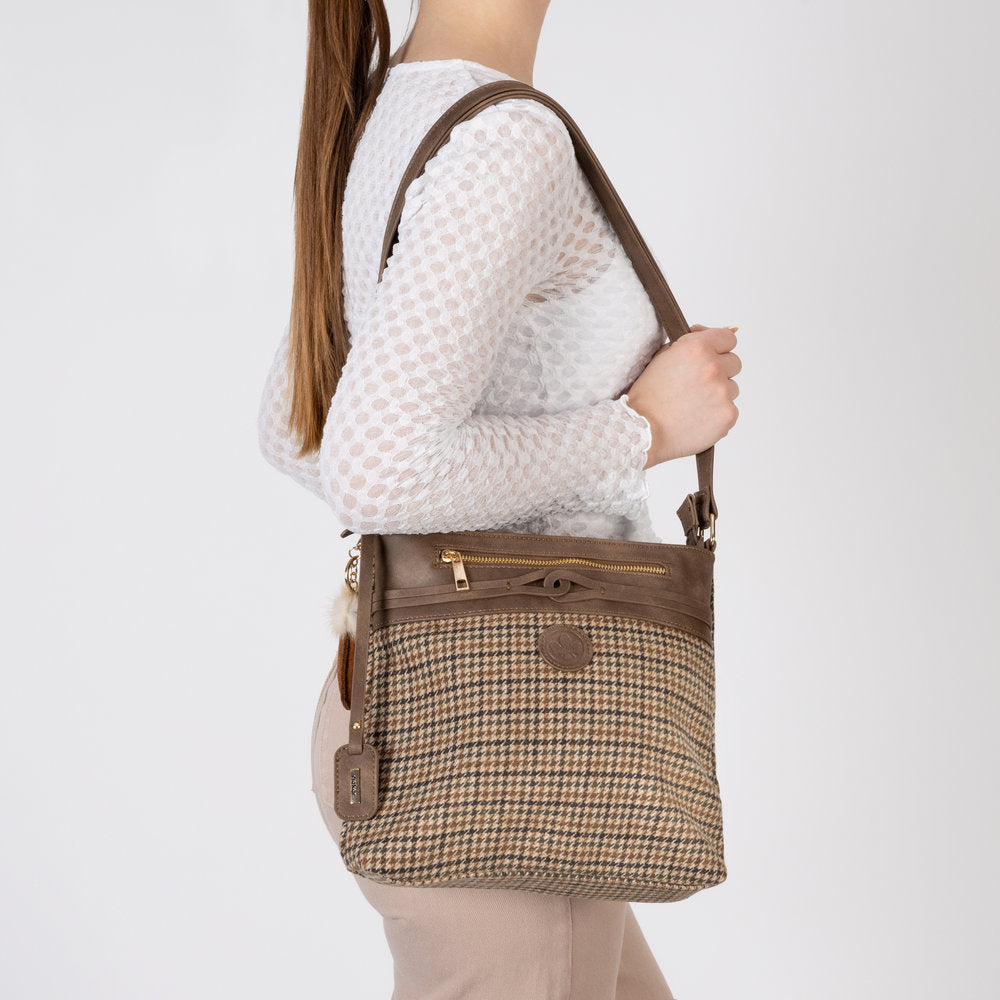 Rieker H1519-95 Multi Tan Handbag