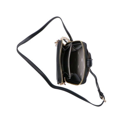 Rieker H1660-90 Beige & Black Phone Bag