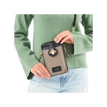 Rieker H1660-90 Beige & Black Phone Bag