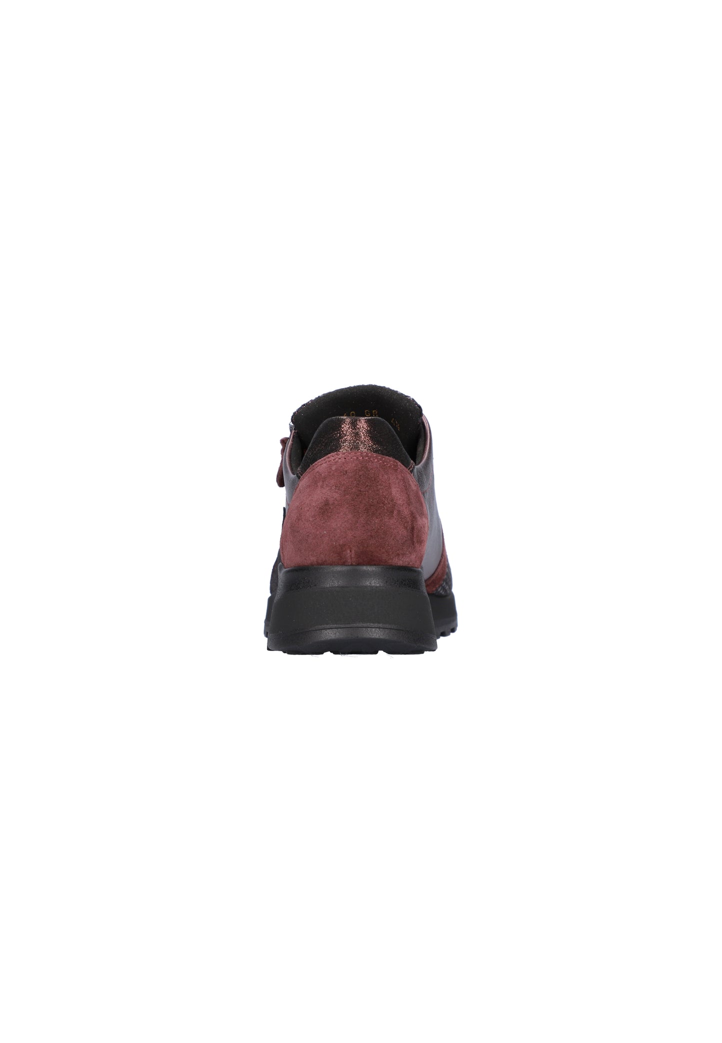 Waldlaufer H64007 604 020 Hiroko-Soft Bordo Burgundy Trainers with Zip