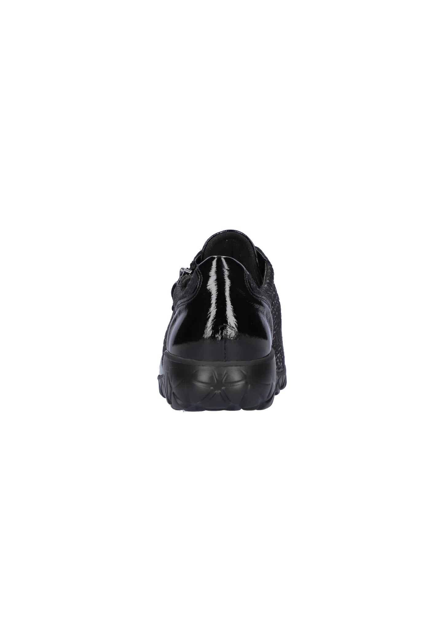 Waldlaufer H89001 221 001 Havy Soft Black Lace & Zip Sneakers