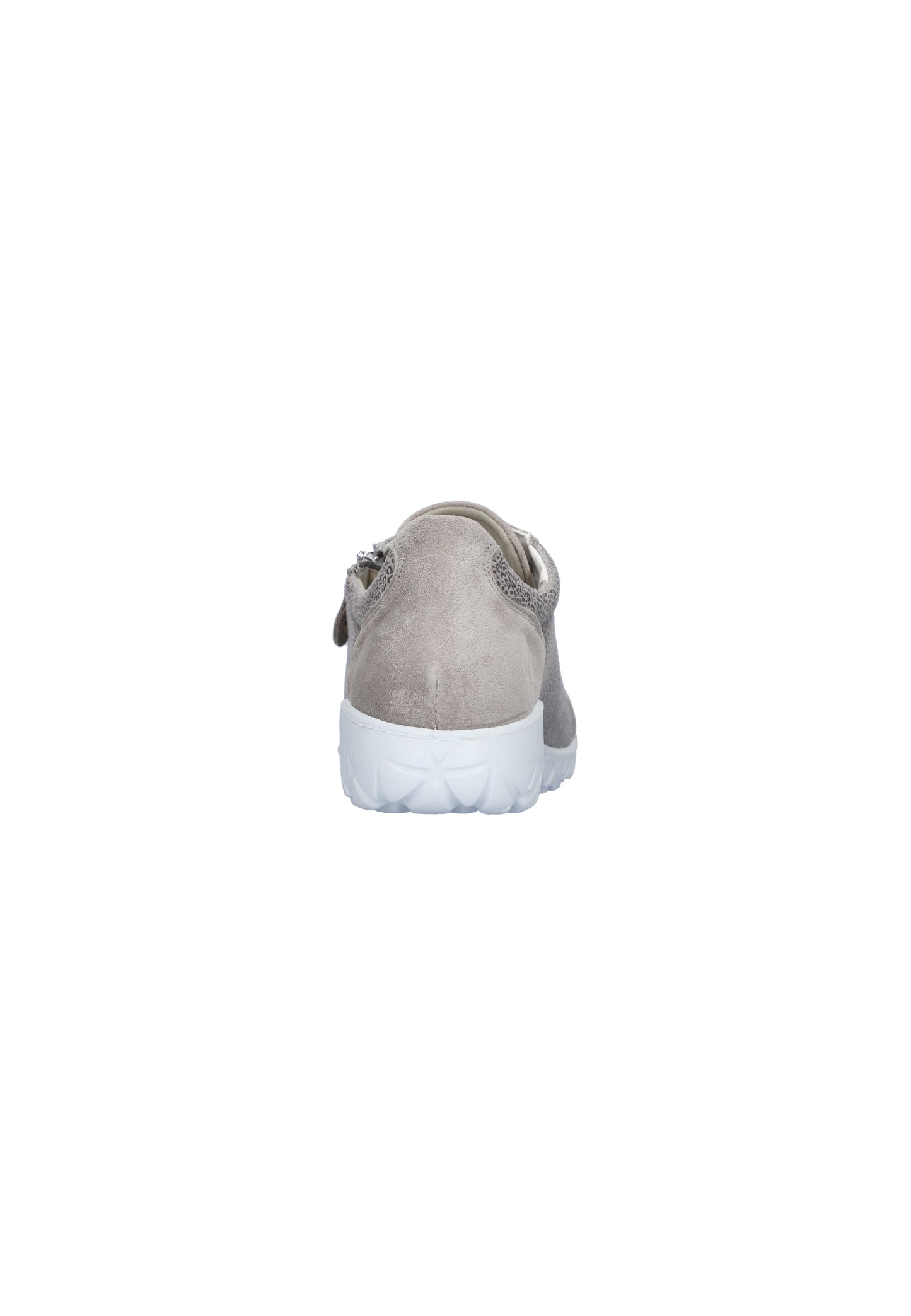 Waldlaufer H89001 233 201 Havy Soft H Fit Taupe Grey Combi Trainers with Zip