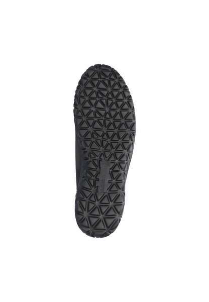 Waldlaufer H89001 242 052 Havy Soft Carbon Grey Trainers with Zip
