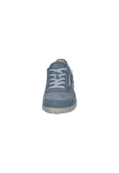 Waldlaufer H89001 242 263 Havy Soft H Fit Denim Blue Trainers with Zip