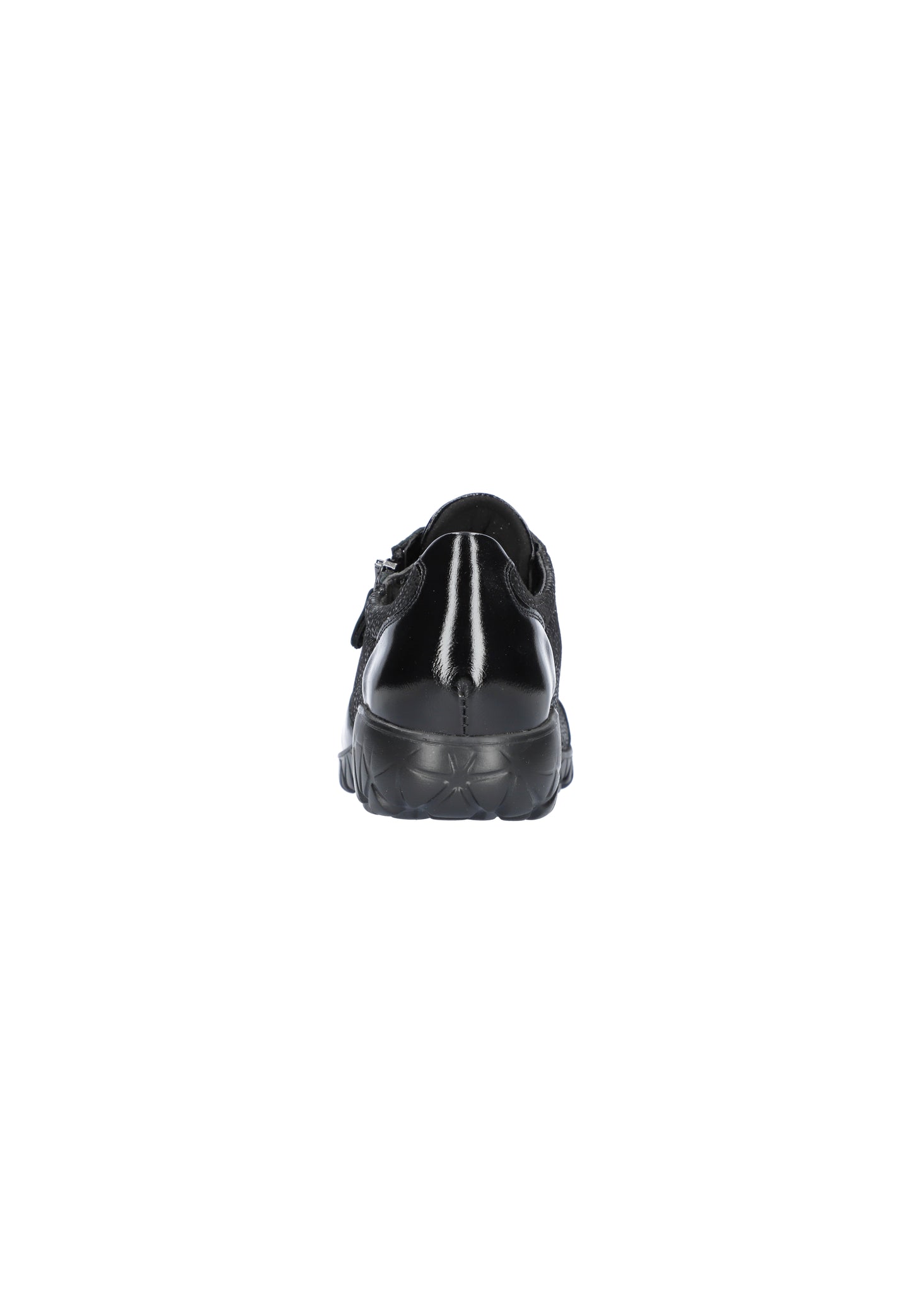 Waldlaufer H89001 254 001 Havy Soft Black Trainers with Zip