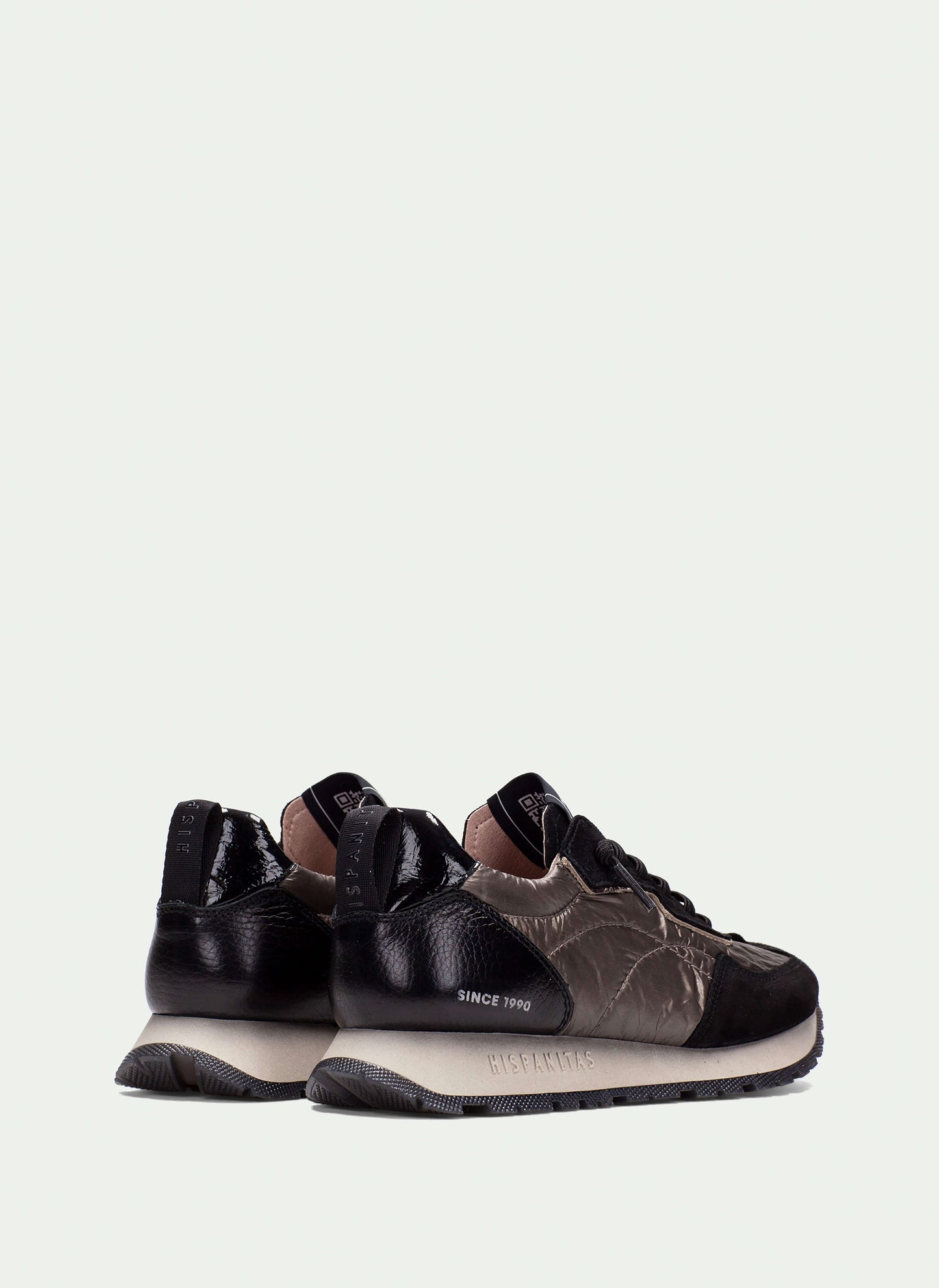 Hispanitas HI254209 Black & Topo Trainers