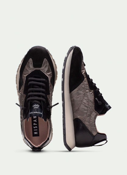 Hispanitas HI254209 Black & Topo Trainers