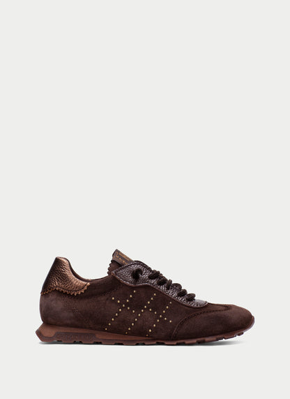 Hispanitas HI264964 Espresso & Honey Trainers