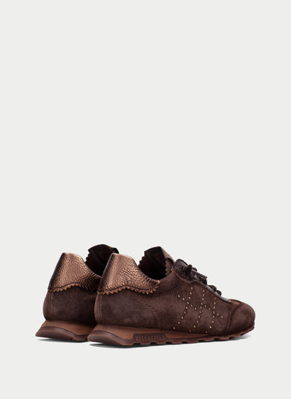Hispanitas HI264964 Espresso & Honey Trainers