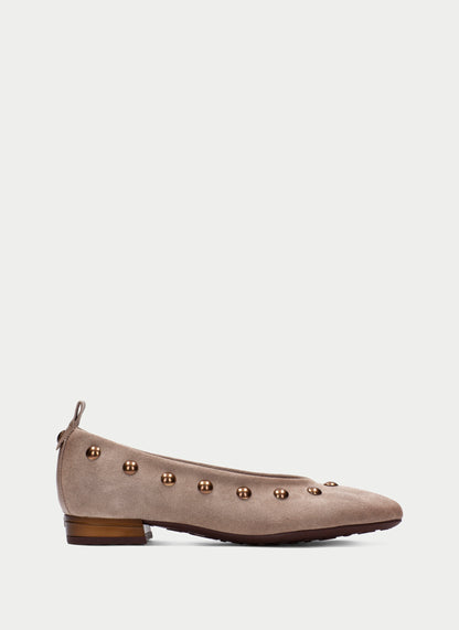 Hispanitas HI265058 Castoro Taupe Slip On Pumps