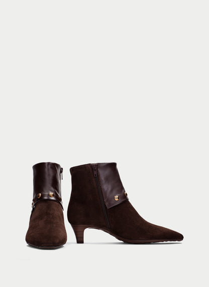 Hispanitas HI265062 Espresso Brown Heel Boots