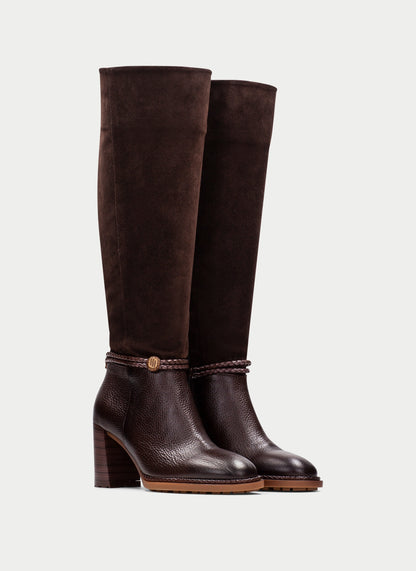 Hispanitas HI265079 Espresso Brown Long Boots