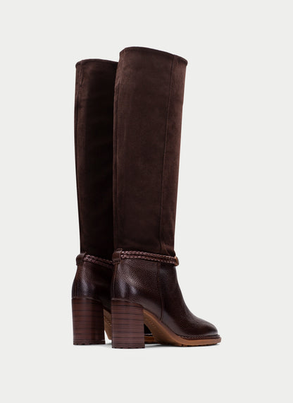 Hispanitas HI265079 Espresso Brown Long Boots
