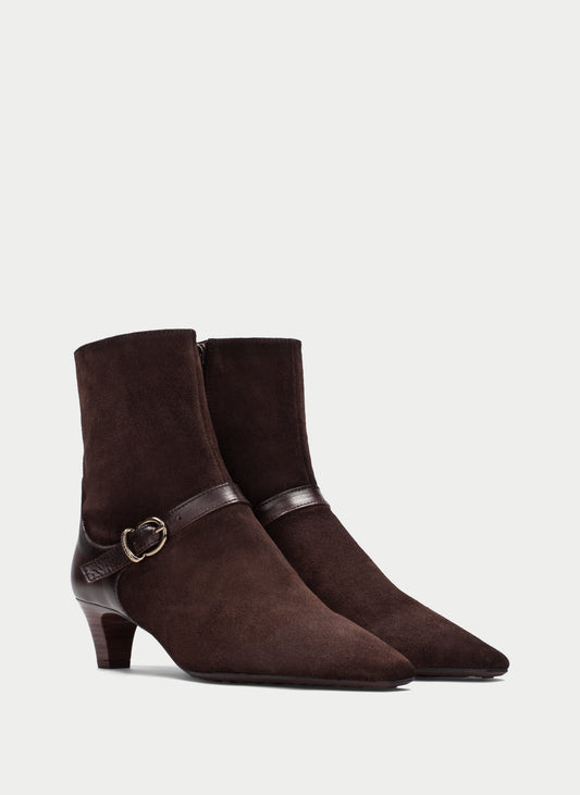 Hispanitas HI265081 Espresso Brown Heel Boots