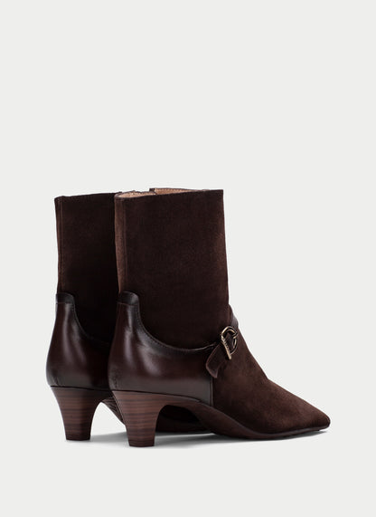Hispanitas HI265081 Espresso Brown Heel Boots