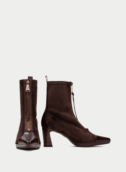 Hispanitas HI265085 Espresso Brown Heel Boots