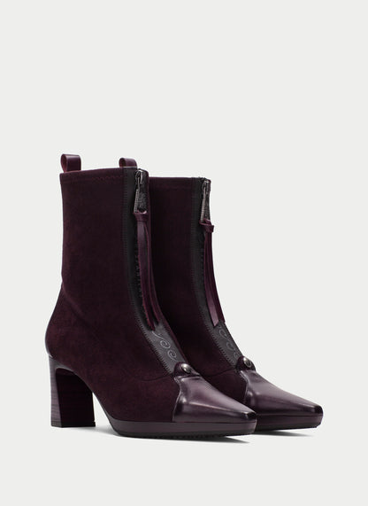 Hispanitas HI265085 Bordo Burgundy Heel Boots