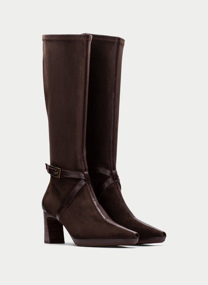 Hispanitas HI265086 Espresso Brown Long Boots