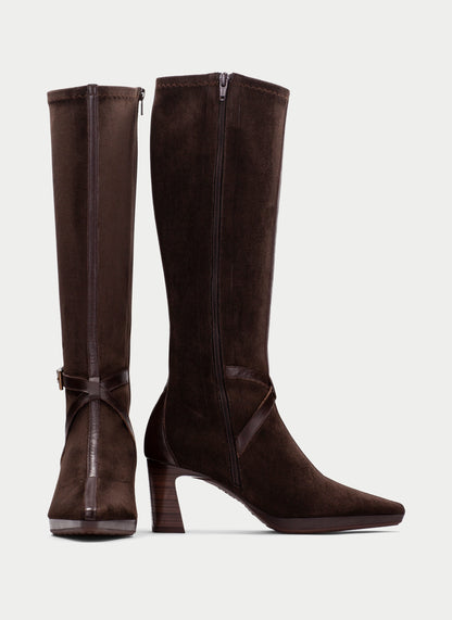 Hispanitas HI265086 Espresso Brown Long Boots