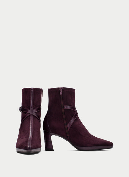Hispanitas HI265087 Bordo Burgundy Heel Boots