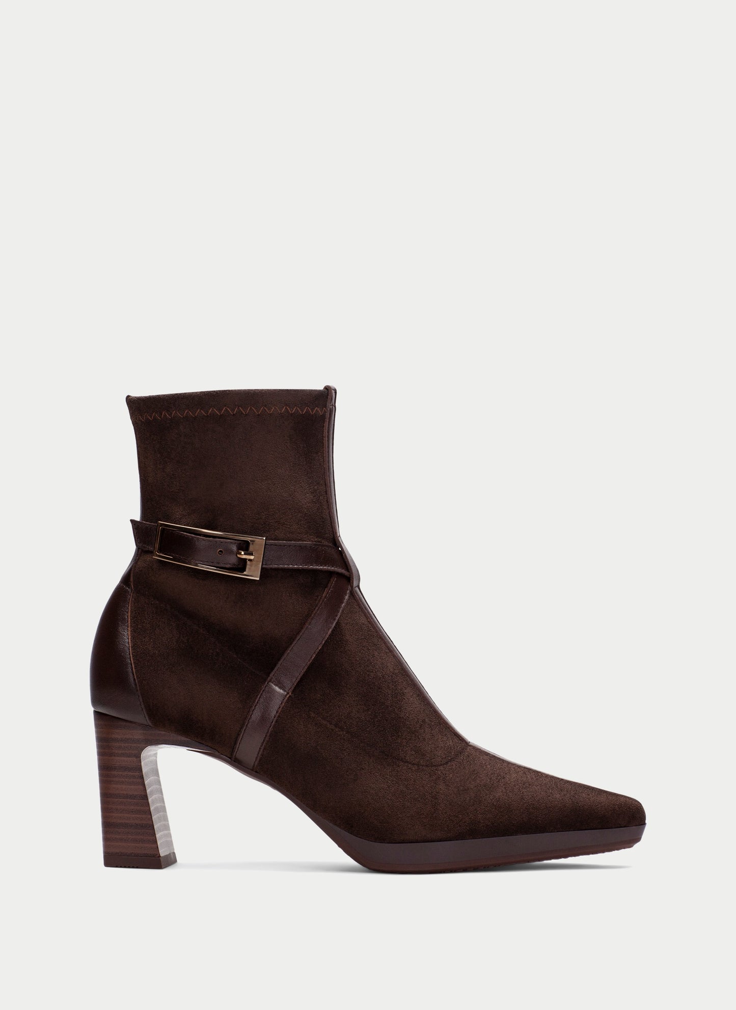 Hispanitas HI265087 Espresso Brown Heel Boots