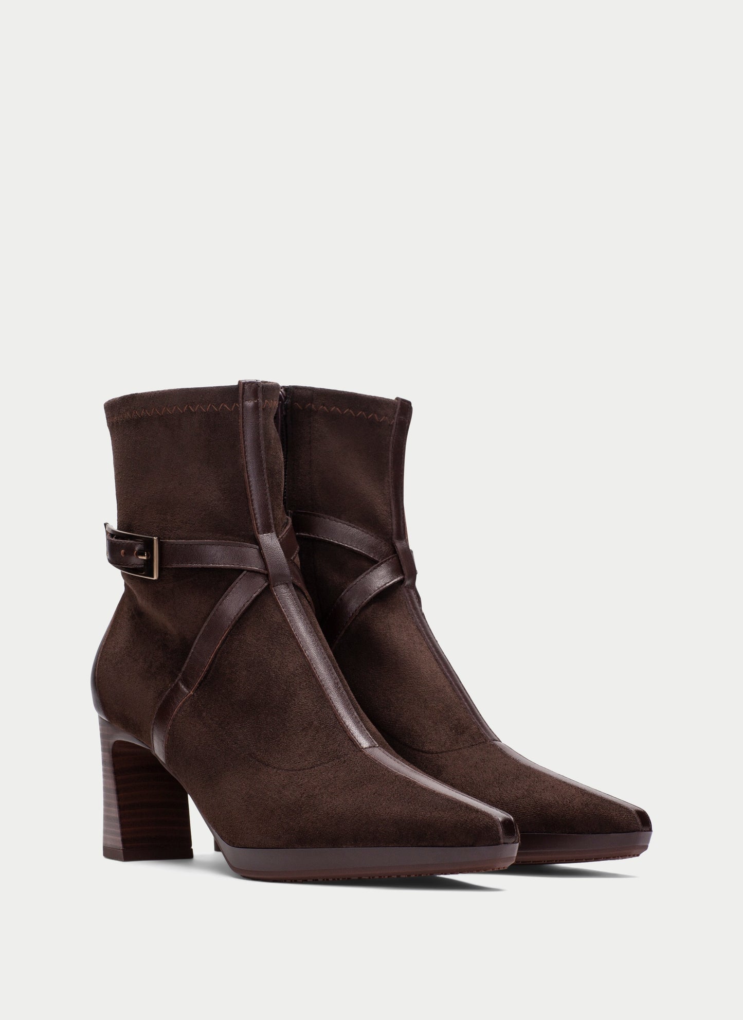 Hispanitas HI265087 Espresso Brown Heel Boots