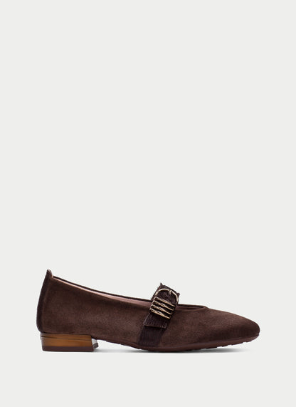 Hispanitas HI265098 Espresso Mary Jane Shoes