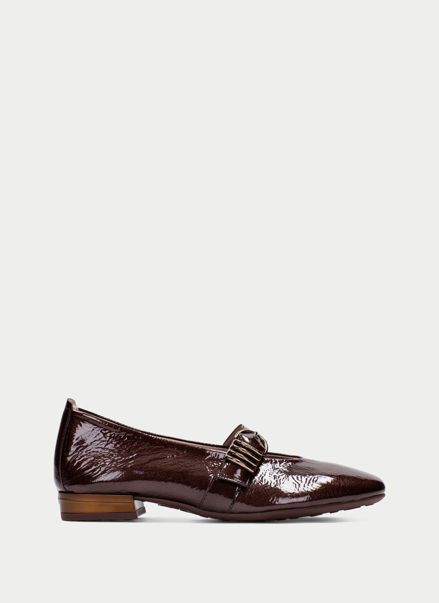 Hispanitas HI265098 Espresso Brown Patent Mary Jane Shoes