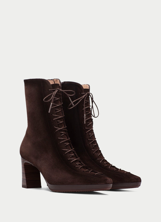 Hispanitas HI265227 Espresso Brown Heel Boots