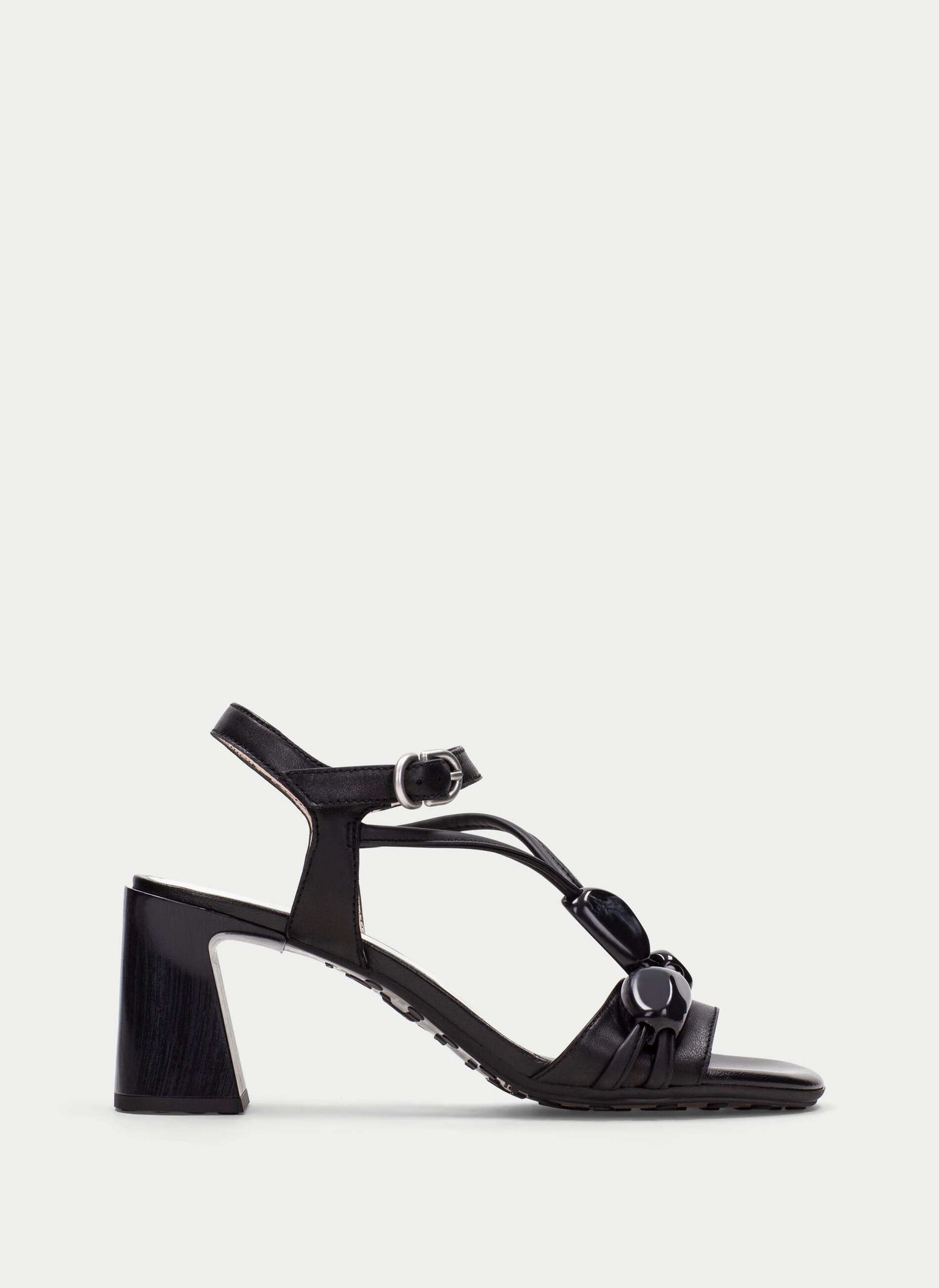 Hispanitas HV264635 Black Block Heel Sandals