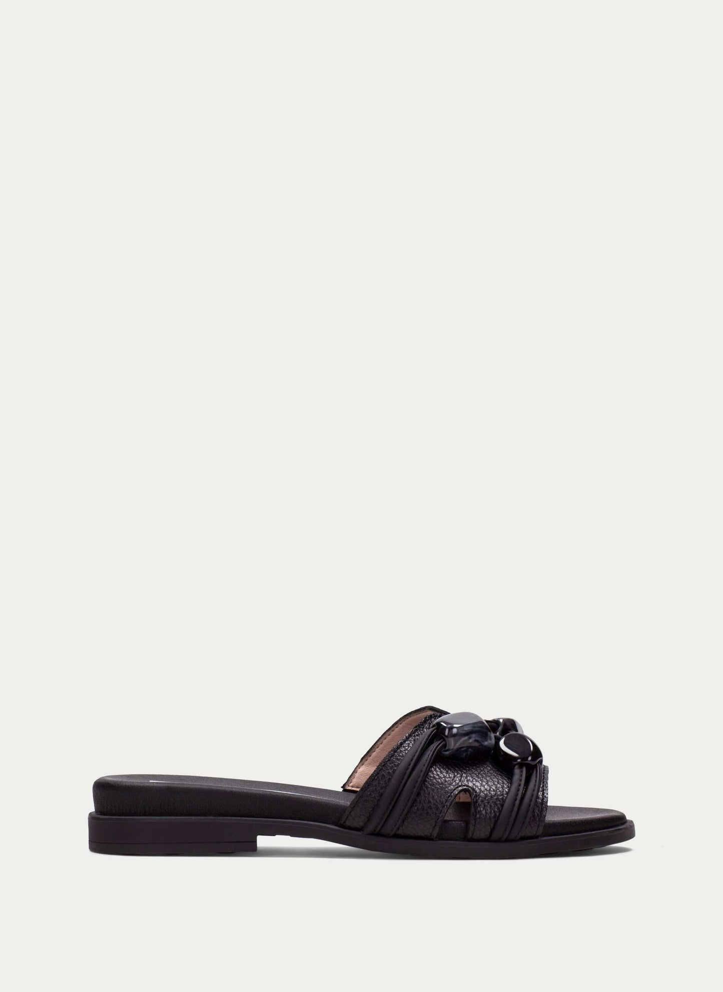 Hispanitas HV264683 Black Slip On Sandals