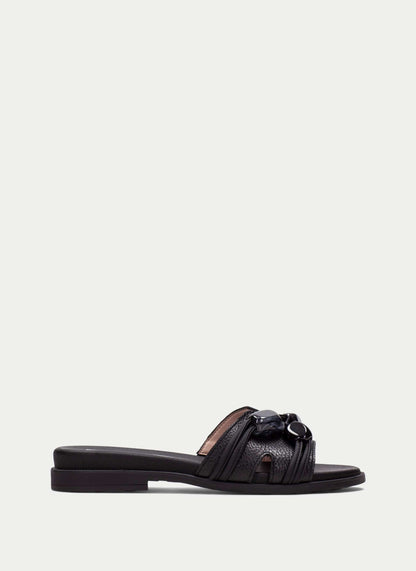Hispanitas HV264683 Black Slip On Sandals