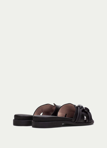 Hispanitas HV264683 Black Slip On Sandals