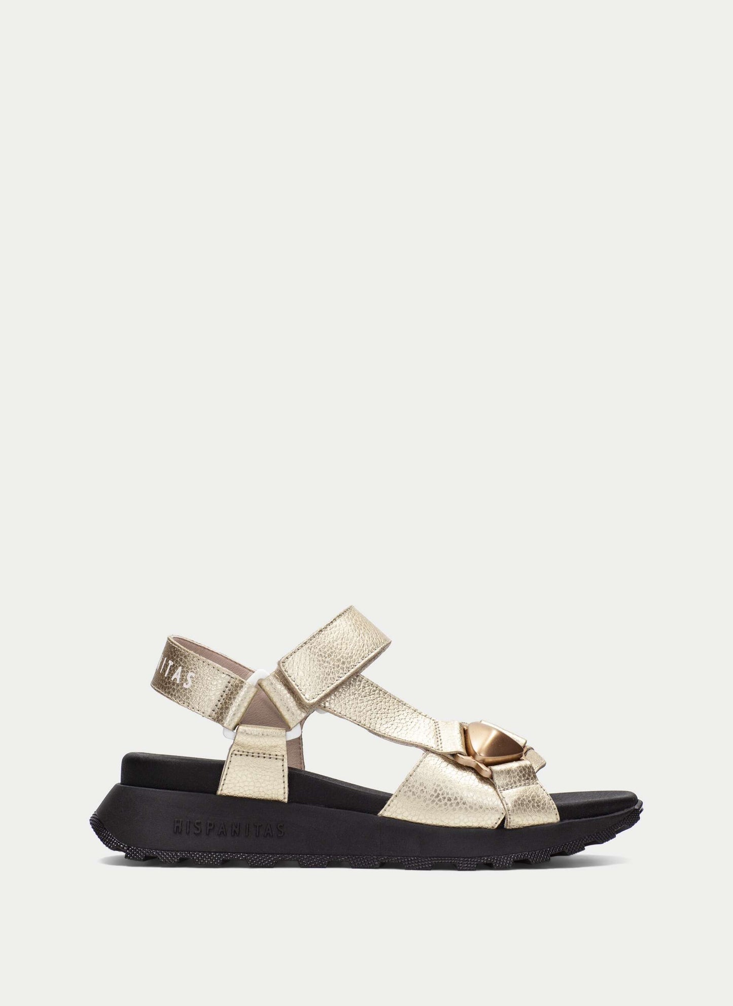 Hispanitas HV264807 Platino Gold Sandals