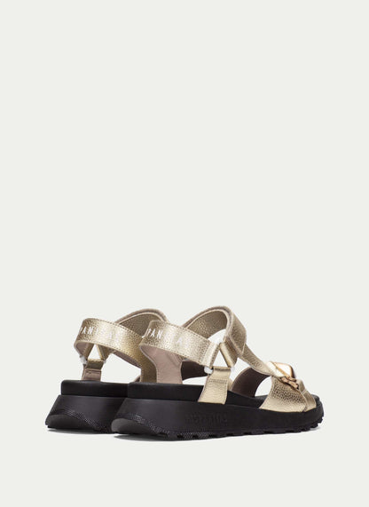 Hispanitas HV264807 Platino Gold Sandals