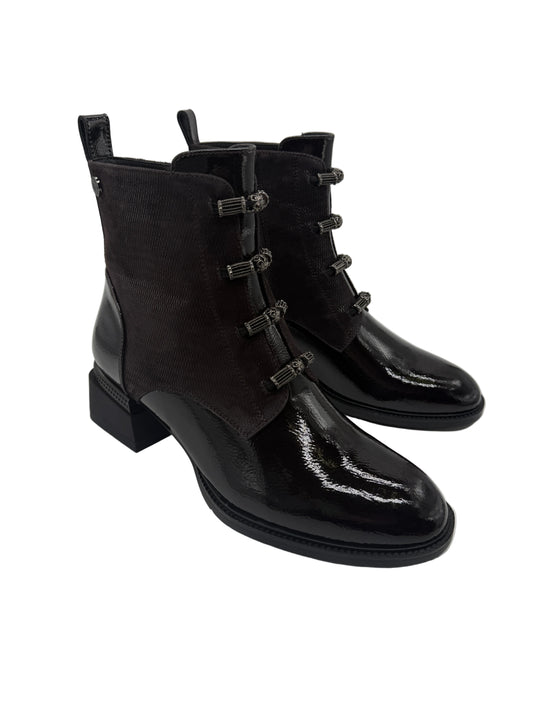 Loretta Vitale C38132 Chocolate Patent Boots