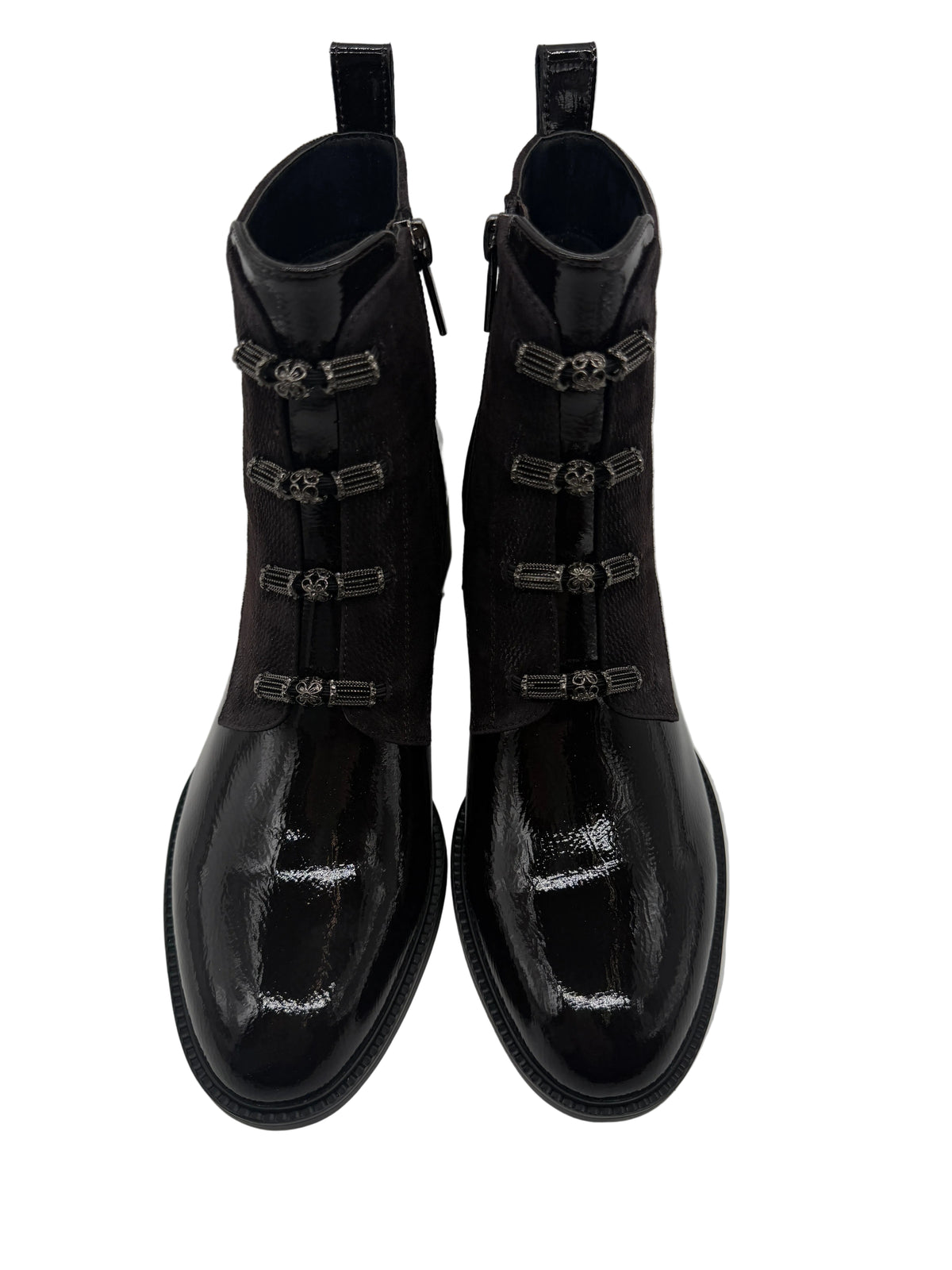 Loretta Vitale C38132 Chocolate Patent Boots